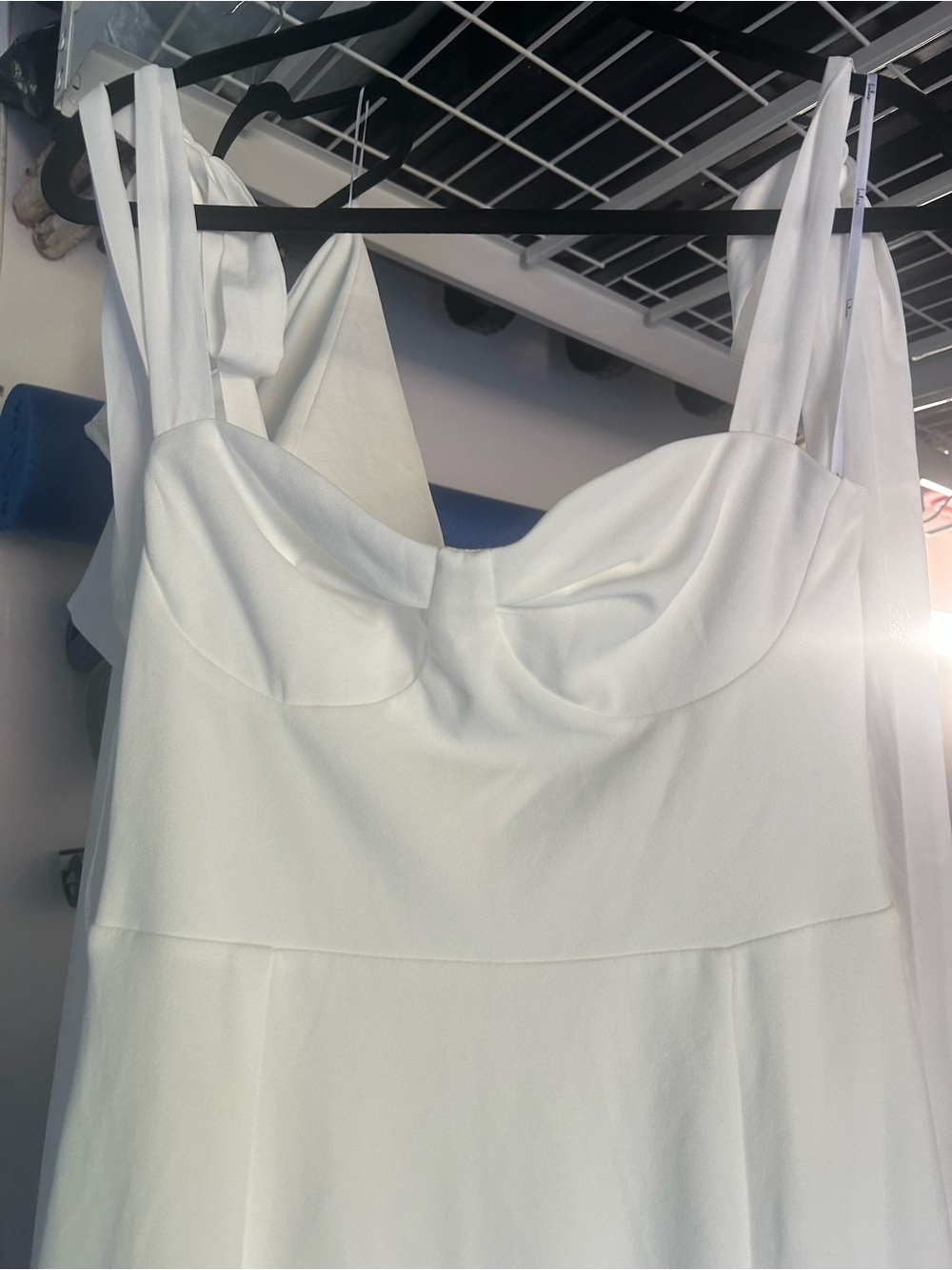 Lulus Splendid Love White Bustier Tie-Strap Mermaid Maxi Dress - Picture 7 of 11